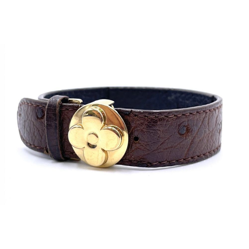Authentic Louis Vuitton Ostrich Wish Bracelet